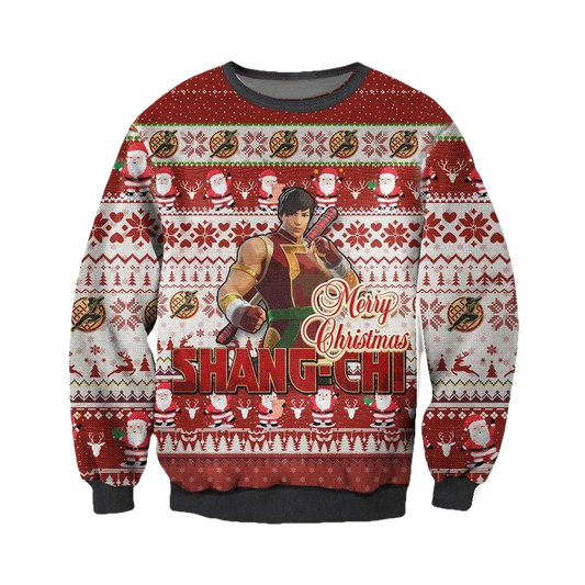 Shang-Chi Christmas Sweater ? Usalast
