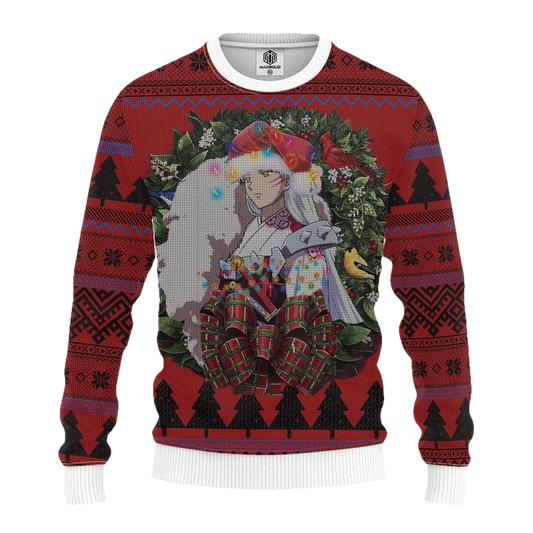 Sesshomaru Inuyasha Mc Ugly Christmas Sweater Thanksgiving Gift ? Usalast