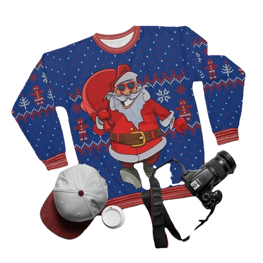 Selife Santa Doing It For Hosmerry Takin 3d Ugly Christmas Sweater ? Usalast