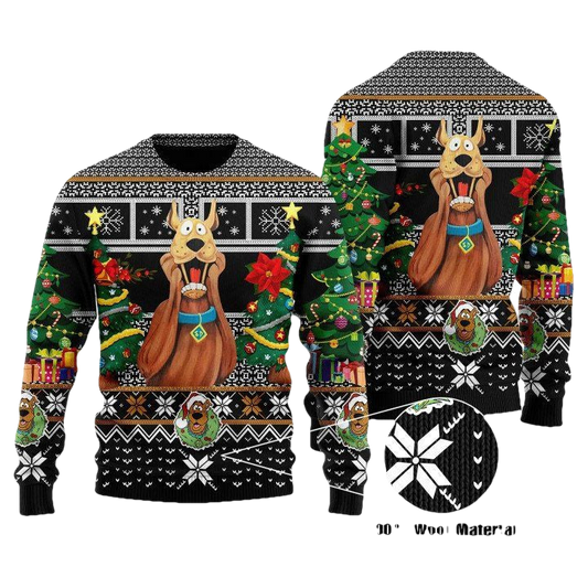 Scooby Doo Christmas Tree Sweater Sweater ? Usalast