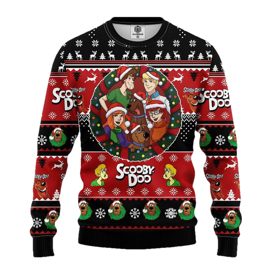 Scooby Doo 3D Ugly Christmas Sweater Amazing Gift Idea Thanksgiving Gift ? Usalast