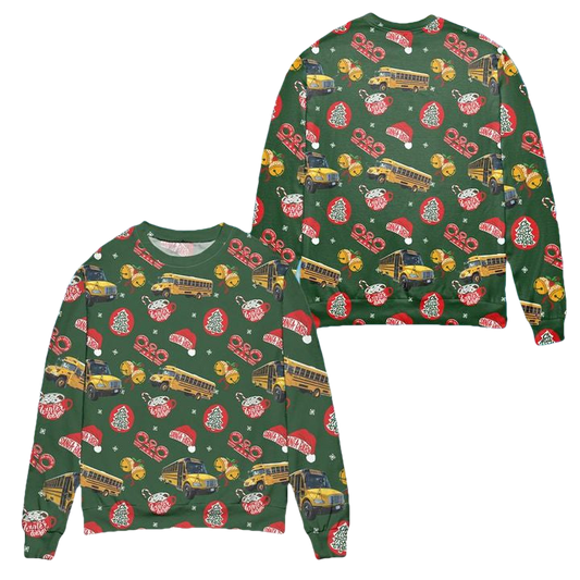 School Bus Sweater 3D ? QY41 ? Usalast