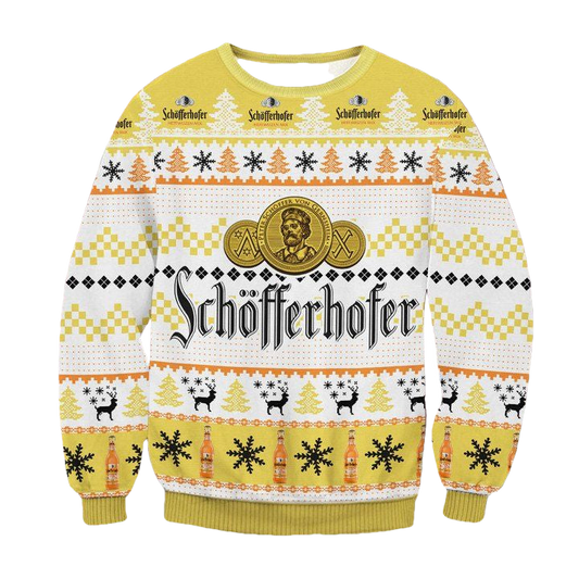 Schofferhofer Beer Ugly Christmas Sweater 2022 ? Usalast