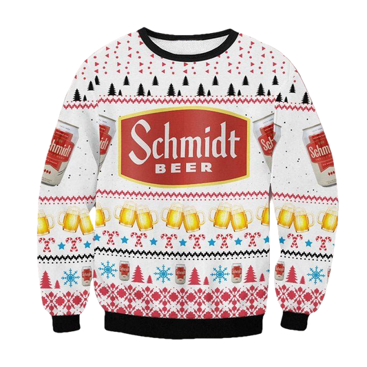Schmidt Beer Ugly Christmas Sweater 2022 ? Usalast