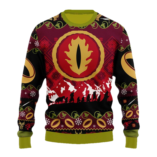 Sauron The Lord Of The Rings Ugly Christmas Sweater Xmas Gift ? Usalast