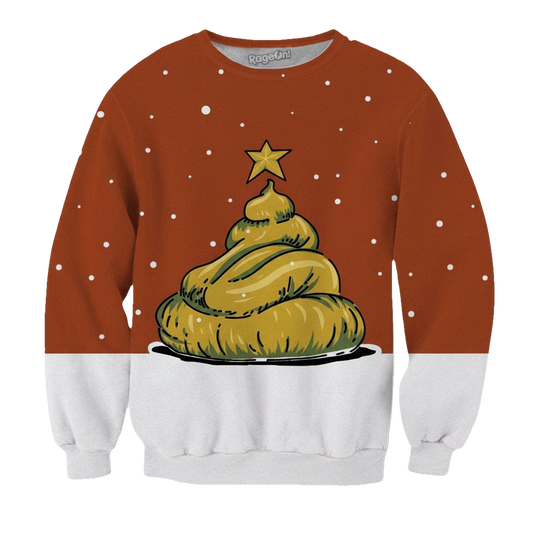 Santas Poop Crewneck Sweater ? Usalast