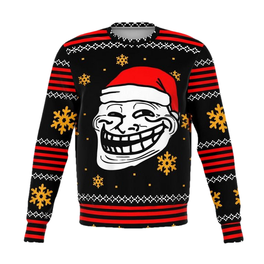 Santa Troll Meme Meme 2022 Design 3d Ugly Christmas Sweater ? Usalast