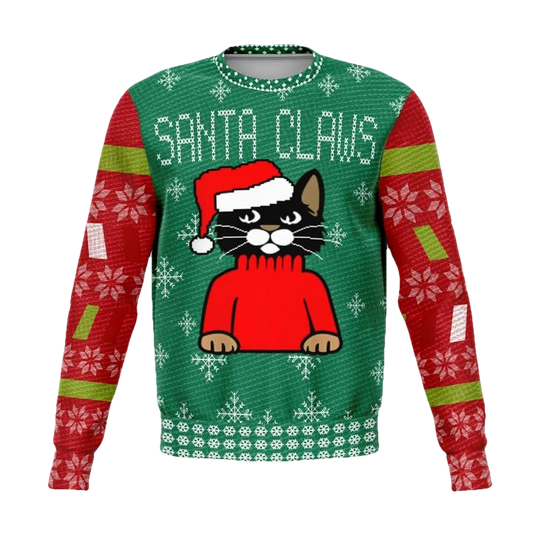 Santa Claws Funny Meme 2022 Design 3d Ugly Christmas Sweater ? Usalast