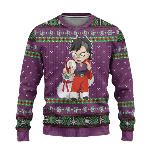 Sanemi Shinazugawa Demon Slayer Anime Ugly Christmas Sweater Xmas Gift ? Usalast