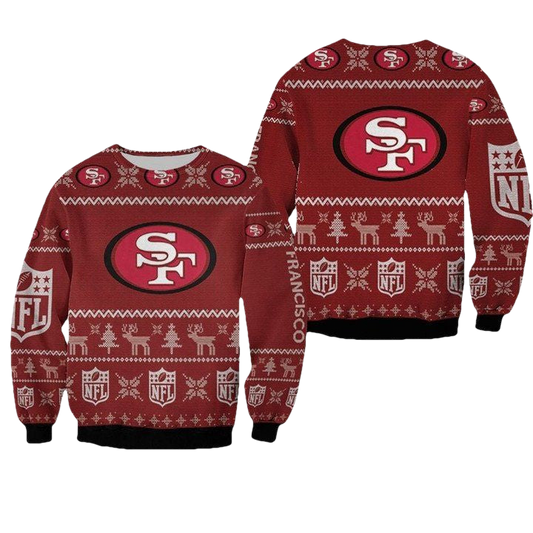 San Francisco 49Ers Ugly Sweater Christmas 3D Sweater ? Usalast
