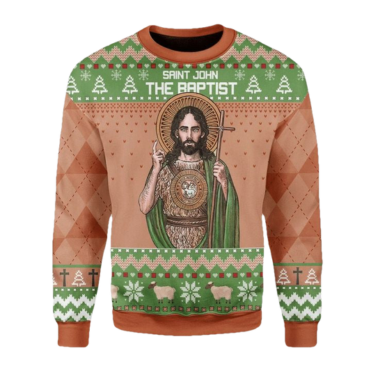 Saint John The Baptist Ugly Christmas Sweater 2022 ? Usalast