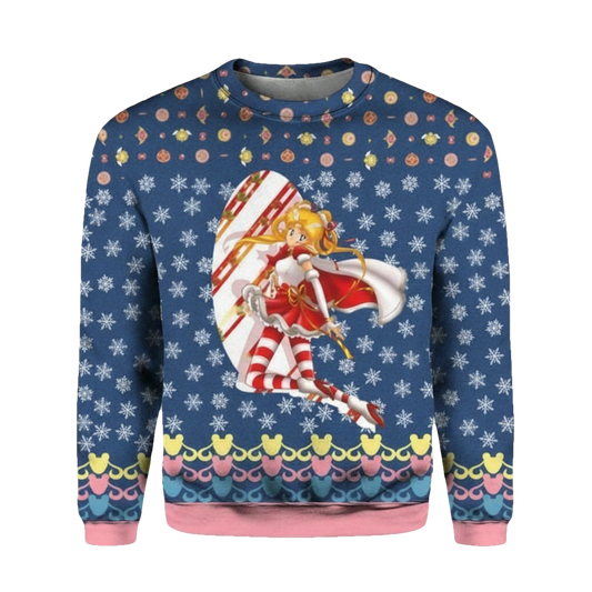 Sailor Moon Anime 3D Print Ugly Christmas Sweater Hoodie ? ? Usalast