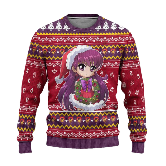 Sailor Mars Ugly Christmas Sweater Sailor Moon Anime Xmas Gift ? Usalast