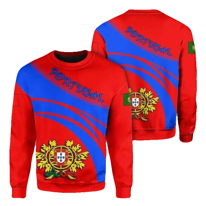 Portugal Coat Of Arms Sweater Cricket Style J5W ? Usalast
