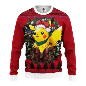 Pikachu Cute Noel Mc Ugly Christmas Sweater Thanksgiving Gift ? Usalast
