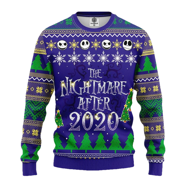 Nightmare After 2021 Ugly Christmas Sweater Amazing Gift Idea Thanksgiving Gift ? Usalast