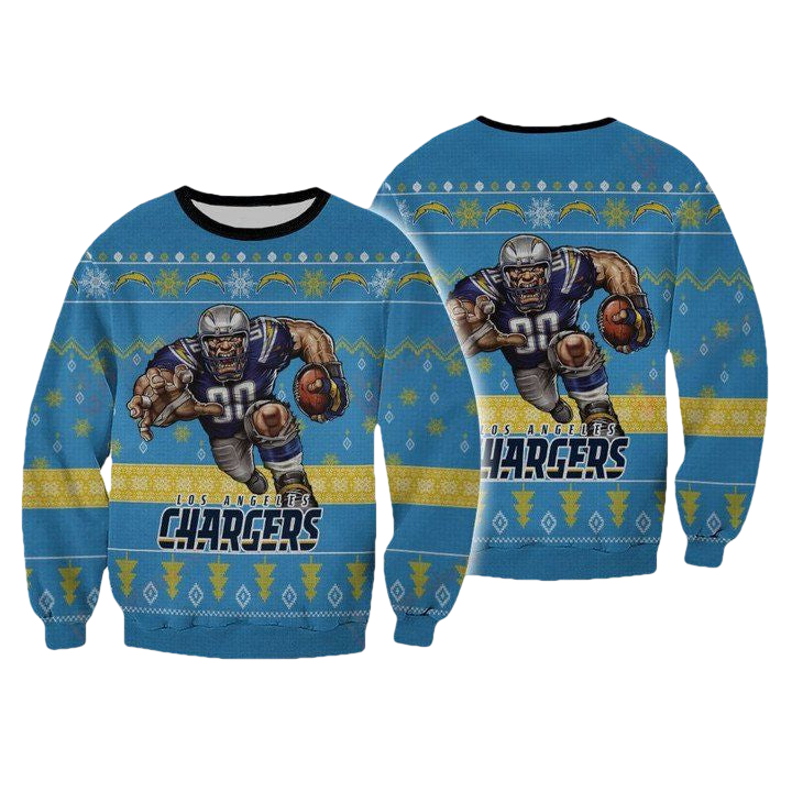 Nfl Los Angeles Chargers Player Rushing Sweater And Ugly Sweater ? Usalast
