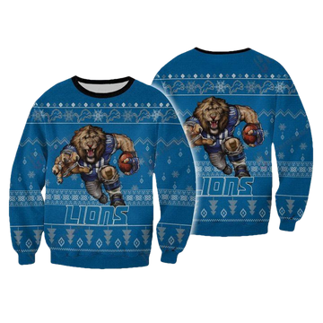 Nfl Detroit Lions Player Rushing Sweater And Ugly Sweater ? Usalast