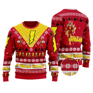 New Shazam Dc Comics Sweater ? Usalast