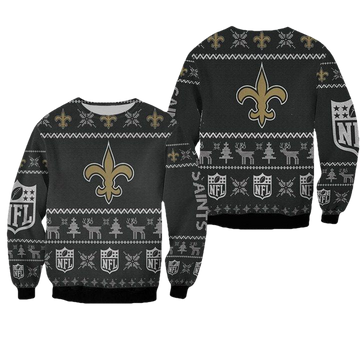 New Orleans Saints Ugly Sweater Christmas 3D Sweater ? Usalast