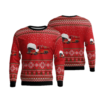 New Jersey Newark Fire Department AOP Sweater ? Usalast