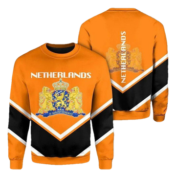 Netherlands Coat Of Arms Sweater Lucian Style J5W ? Usalast