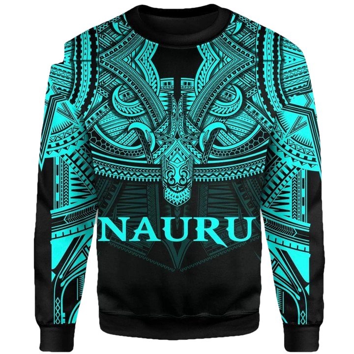 Nauru Blue Sweater Polynesian A15 ? Usalast