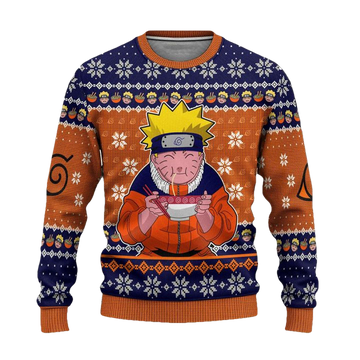 Naruto Ramen Anime Ugly Christmas Sweater Xmas Gift ? Usalast