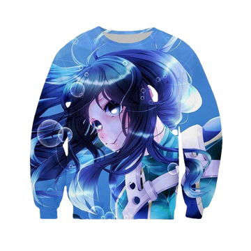 My Hero Academia Sweater ? Tsuyu Underwater Sweater Sh9594 ? Usalast