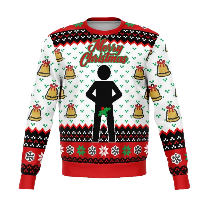 Mr Stick Mistletoe Meme 2022 Design 3d Ugly Christmas Sweater ? Usalast
