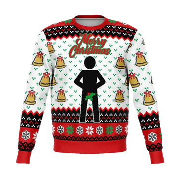 Mr Stick Mistletoe Meme 2022 Design 3d Ugly Christmas Sweater ? Usalast