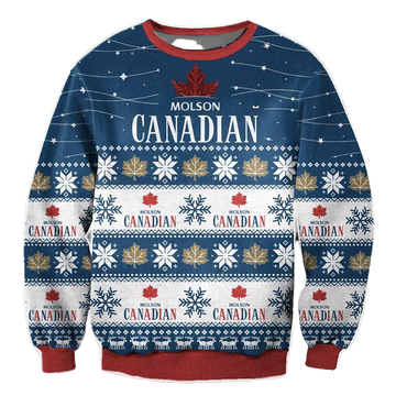 Molson Canadian Beer Ugly Christmas Sweater 2022 ? Usalast