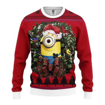 Minion Despicable Me Noel Mc Ugly Christmas Sweater Thanksgiving Gift ? Usalast