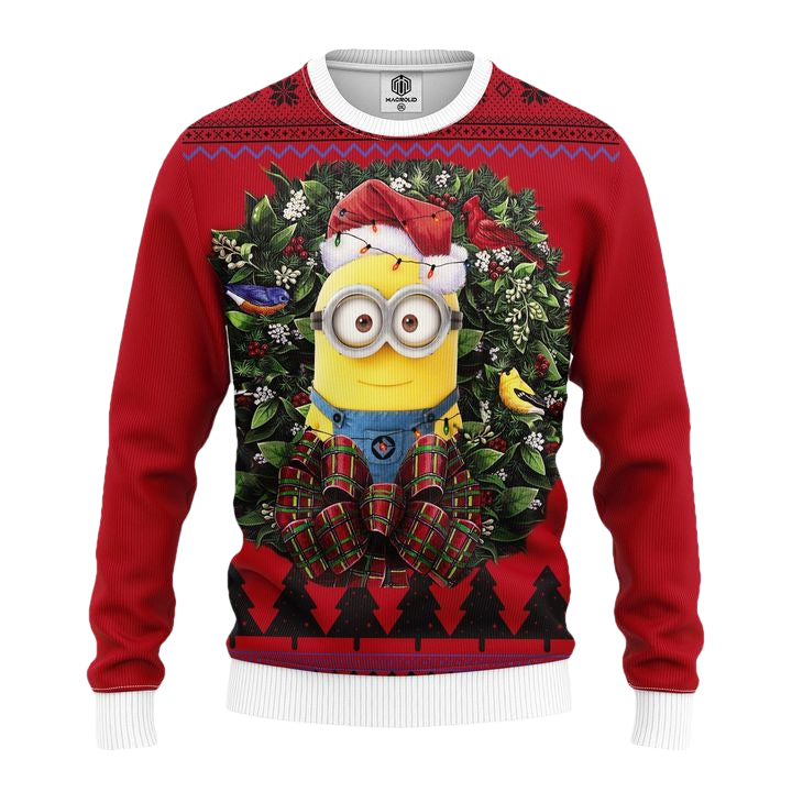 Minion 2 Despicable Me Noel Mc Ugly Christmas Sweater Thanksgiving Gift ? Usalast