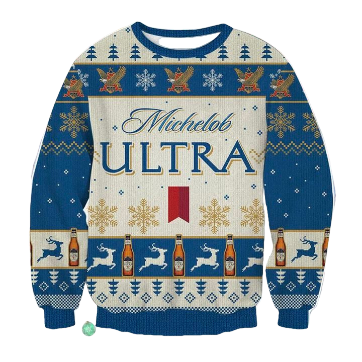 Michelob Ultra Ugly Christmas Sweater 2022 ? Usalast