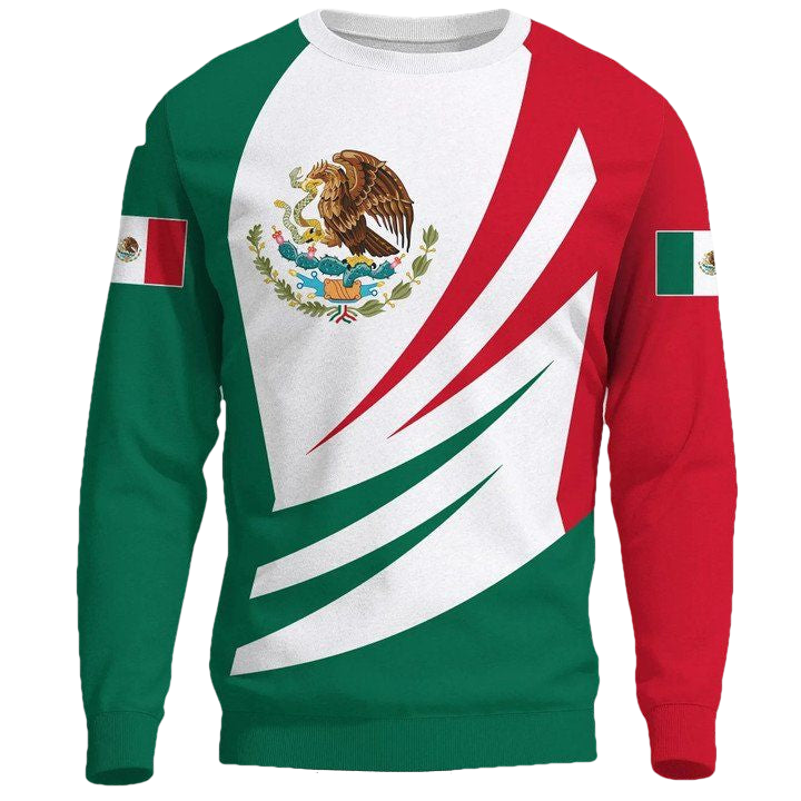 Mexico Sweater Coat Of Arms Bincjou A15 ? Usalast