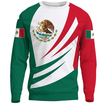 Mexico Sweater Coat Of Arms Bincjou A15 ? Usalast