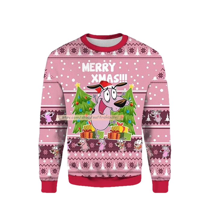 Merry Xmas Ugly Dog Christmas 3D Sweater ? Usalast