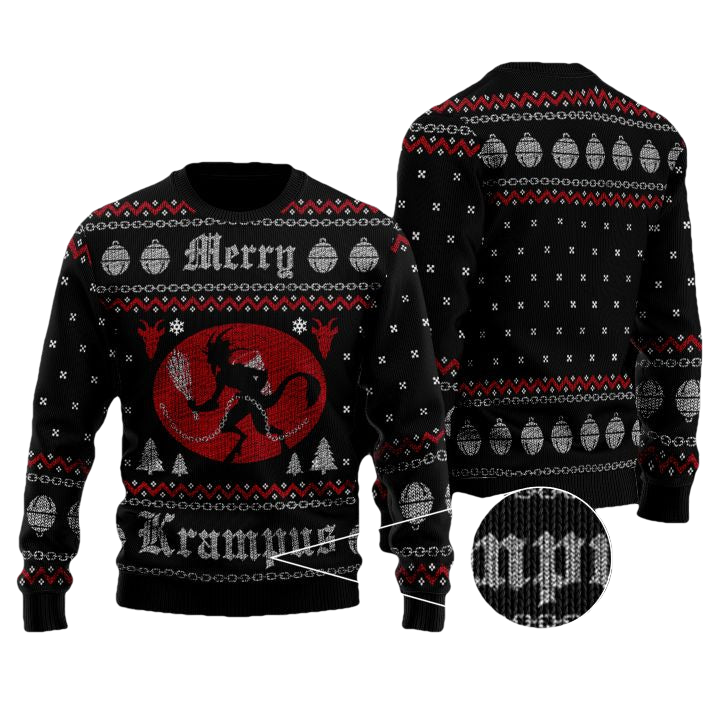 Merry Krampus Christmas Sweater ? Usalast