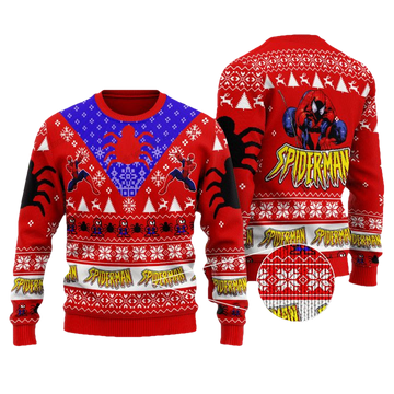 Marvel Comics Spider-Man Christmas Sweater ? Usalast