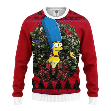 Marge Simpson The Simpsons Noel Mc Ugly Christmas Sweater Thanksgiving Gift ? Usalast