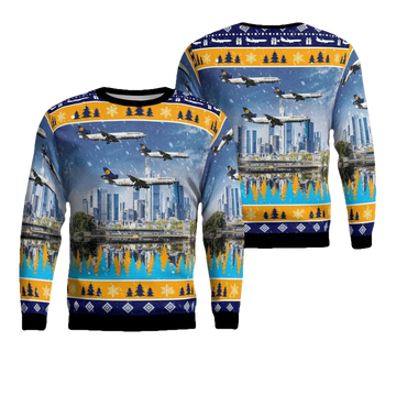 Lufthansa Cargo MD-11 Christmas AOP Sweater ? Usalast