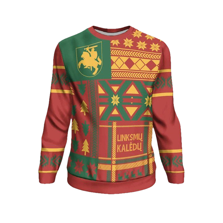 Lithuania Christmas Sweater ? Bn10 ? Usalast