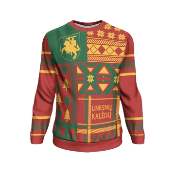 Lithuania Christmas Sweater ? Bn10 ? Usalast