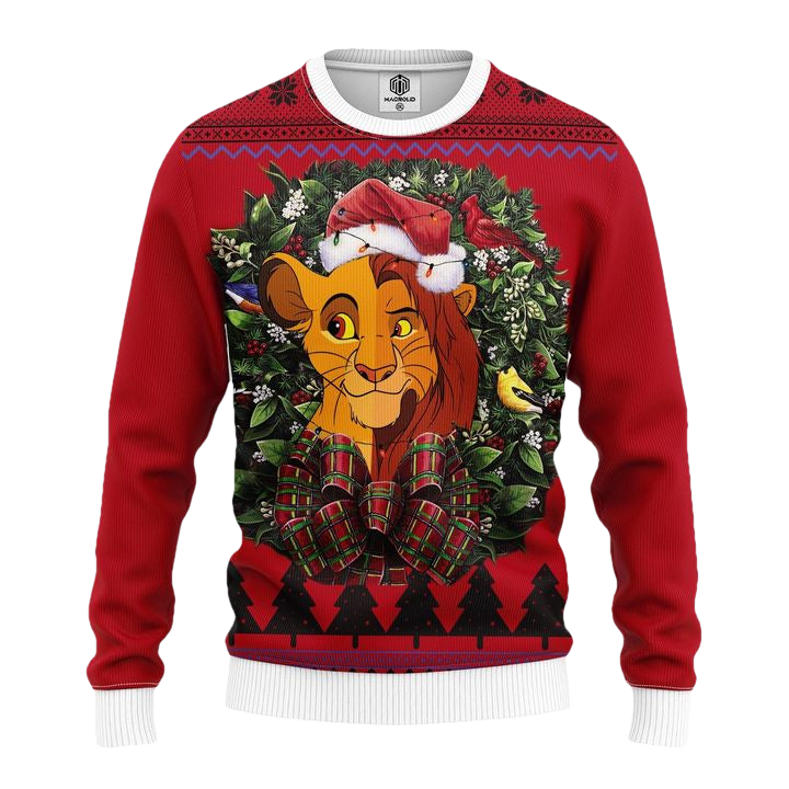 Lion King Noel Mc 1 Ugly Christmas Sweater Thanksgiving Gift ? Usalast
