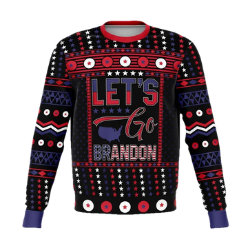 Lets Go Brandon For For Meme 3d Ugly Christmas Sweater ? Usalast