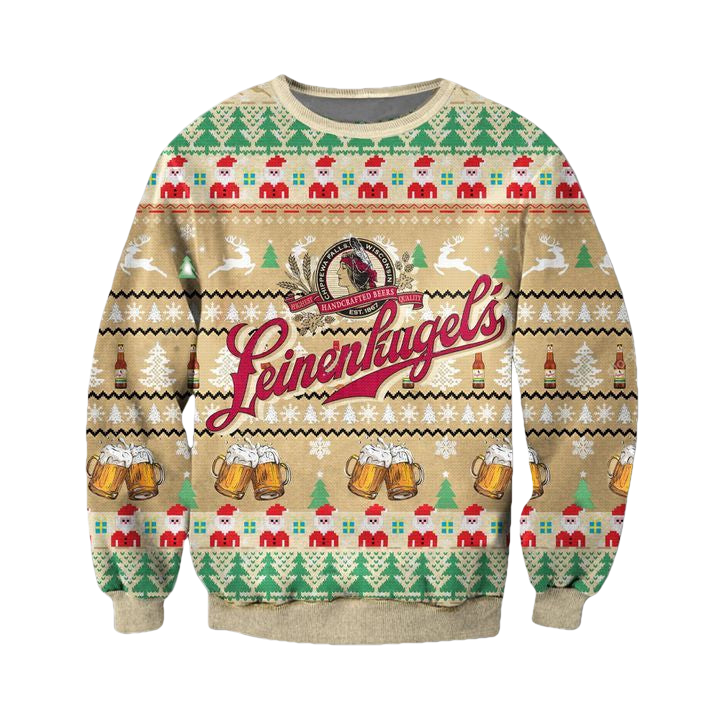 Leinenkugels Wisconsin Lager Ugly Christmas Sweater 2022 ? Usalast
