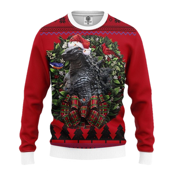 Legendary Godzilla Noel Mc Ugly Christmas Sweater Thanksgiving Gift ? Usalast