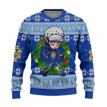 Law One Piece Anime Ugly Christmas Sweater Xmas Gift ? Usalast