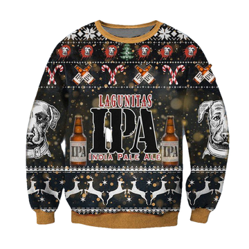 Lagunitas IPA Beer Ugly Christmas Sweater 2022 ? Usalast